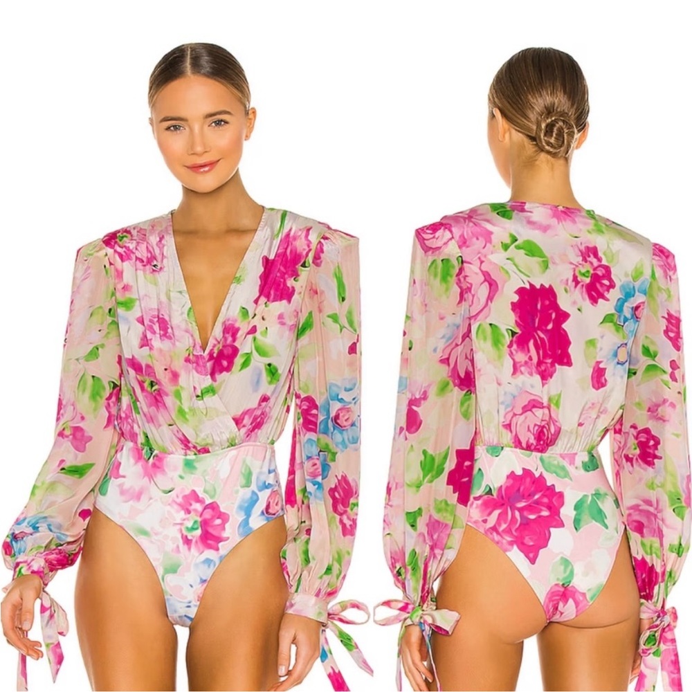 Rococo Sand Floral Bodysuit